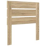 vidaXL Tête de lit Chêne Sonoma 90 cm Bois d'ingénierie