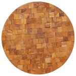 vidaXL Table basse 60x60x35 cm Bois de teck massif