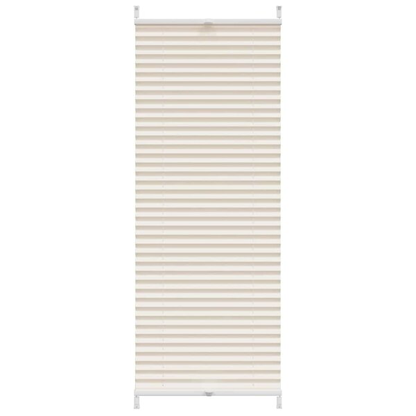 vidaXL Store plissé 60x125 cm Crème