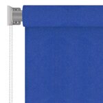 vidaXL Store roulant d'extérieur 200x230 cm Bleu PEHD
