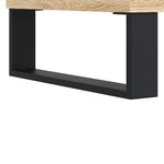 vidaXL Table basse Chêne sonoma 60x44 5x45 cm Bois d'ingénierie