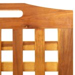vidaXL Cloison de séparation 4 panneaux 161x2x170 cm Bois d'acacia