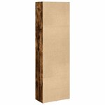 vidaXL Bibliothèque chêne fumé 60x30x189 cm bois d'ingénierie
