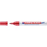 Marqueur Permanent Spécial Industrie 8300 Rouge Pointe Ronde 1 5-3 mm x 10 EDDING