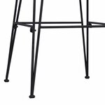 vidaXL Chaise de salle à manger 2 Pièces Noir 41 x 55 x 85 cm