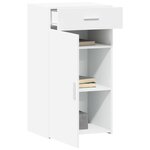 vidaXL Buffet blanc 50x42 5x93 cm bois d'ingénierie