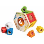 Hape E0516 - Trieur de formes en bois