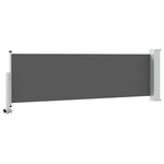 vidaXL Auvent latéral 60 x 300 cm 100  polyester fer acier
