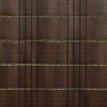vidaXL Paravents de balcon 5 Pièces marron et noir 255x19cm résine tressé