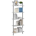 vidaXL Étagère Gris Sonoma 60 x 24 x 168 cm Bois d'ingénierie