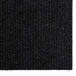 vidaXL Tapis Couloir Anthracite 80 x 500 cm tissu