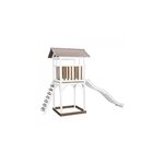 AXI Beach Tower Marron Blanc Toboggan Blanc