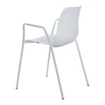 Chaise de salle à manger 80 x 58 x 52 cm blanc 03_0009204