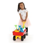 Androni Giocattoli 6994-0001 - Chariot à sable avec accessoires pour seaux Rhodos