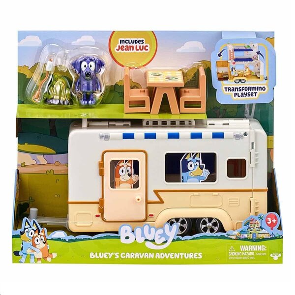 Moose Toys 13086 - BlueY - Ensemble de jeu aventure caravane