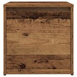 vidaXL Ensemble de meubles de couloir vieux bois bois d'ingénierie