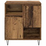 vidaXL Buffets 2 Pièces Bois ancien 120 x 35 x 70 cm Bois d'ingénierie