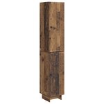 vidaXL Ensemble de Meubles 2 Pièces Bois ancien 34 5 x 33 x 90 cm