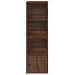 vidaXL Bibliothèque chêne marron 31x24x102 cm bois d'ingénierie