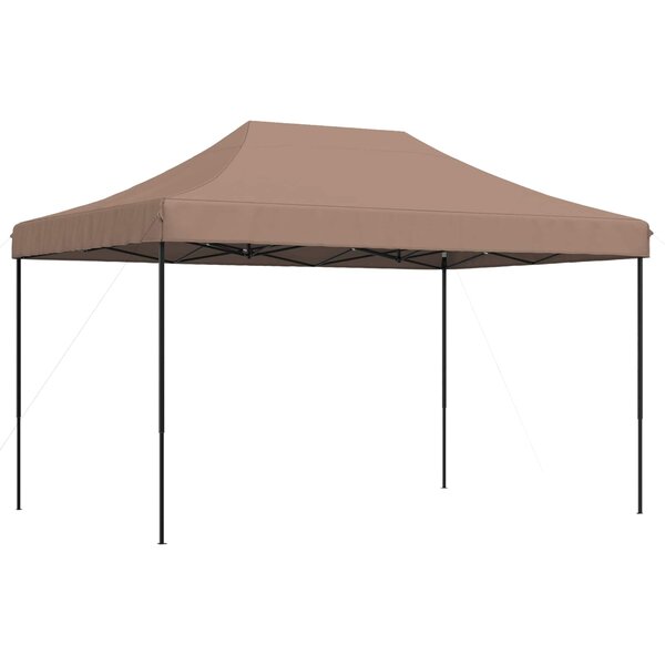 vidaXL Tente de fête Marron 292 x 440 x 315 cm Tissu Oxford