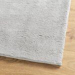 vidaXL Tapis HUARTE à poils courts doux et lavable gris 200x280 cm