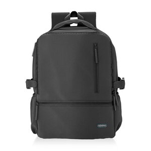 Sac à dos de sport hydrofuge Aisens pour ordinateur portable 15 6" - Noir