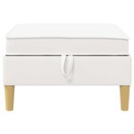 vidaXL Sofa avec rangement Tissu