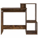 vidaXL Bureau Chêne fumé 106 x 40 x 88.5 cm Bois d'ingénierie