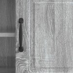 vidaXL Meuble TV Sonoma gris 150 x 31 x 47 cm Bois d'ingénierie