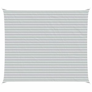 vidaXL Voile d'ombre Gris clair et blanc 7 x 6 m