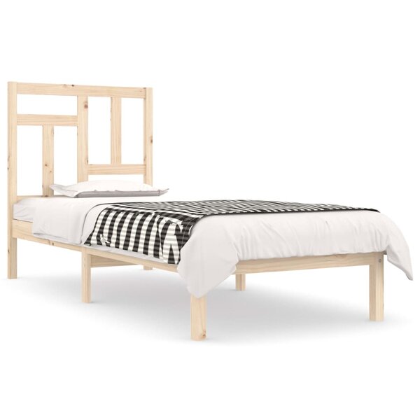 vidaXL Cadre de lit sans matelas 90x200 cm bois de pin massif