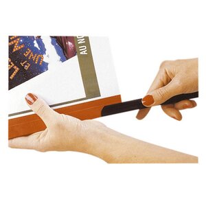 Baguettes pour reliure manuelle 3-6 mm noir (Lot de 50)