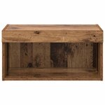vidaXL Meuble TV Bois Ancien 60 x 30 x 30 cm Bois d'ingénierie
