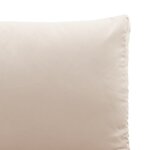 vidaXL Sofa de jardin 2 places avec coussins taupe