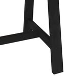 vidaXL Table à manger NOAIN pieds en forme de A 160x90x75cm massif pin