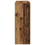 vidaXL Buffet Bois ancien 162 x 37 x 100 cm Bois d'ingénierie