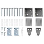 vidaXL Stores vénitiens Argenté 130 x 130 cm Aluminium