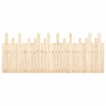 vidaXL Tête de lit murale 204x3x80 cm Bois massif de pin