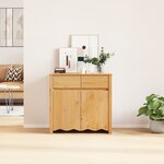 Buffet vidaXL "DRAMMEN" 79x43x75 5 cm en bois massif de pin