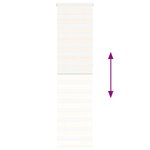 vidaXL Store zèbre beige marbré largeur du tissu 50 9 cm polyester