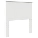 vidaXL Tête de lit Blanc Brillant 90 cm Bois d'ingénierie