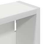 vidaXL Armoire murale de salle de bain Blanc 30 x 10 x 50 cm