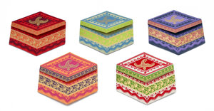 Mini enveloppe et carte Taj/Tarang Moderne 5 pièces