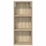 vidaXL Armoire murale de salle de bain Chêne Sonoma 30 x 14 x 70 cm