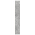 vidaXL Bibliothèque gris béton 40x30x189 cm bois d'ingénierie