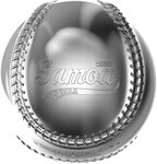 Pièce de monnaie en Argent 5 Tala g 62.2 (2 oz) Millésime 2025 BASEBALL 3D