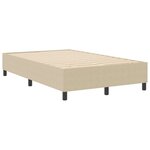 vidaXL Cadre de lit plateforme Vert gris 120 x 200 cm