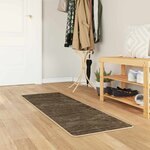 vidaXL Coureur de Tapis MARSA Vert forêt 50 x 150 cm Polyester et PVC