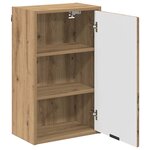 vidaXL Cabinet de salle de bain chêne artisanal 39 x 23.5 x 65 cm
