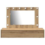 vidaXL Table de Toilette Marron 100 x 40 x 70 cm Bois d'ingénierie